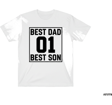 Camisetas padre e hijo con número de equipo - TenVinilo