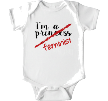 Body feminista: soy feminista, no una princesa gráfica - TenVinilo