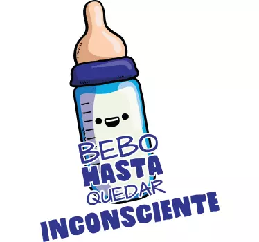 Body bebé Bebo hasta quedar Inconsciente - TenVinilo