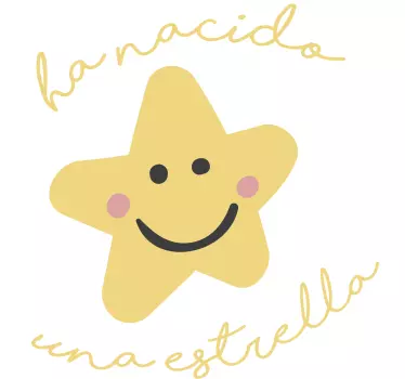 Body bebé a nacido una estrella - TenVinilo
