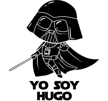 Camiseta niños Star Wars Yo Soy con Nombre - TenVinilo