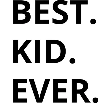Camisetas iguales best dad y best kid - TenVinilo