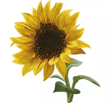 Hermosa camiseta de girasol - TenVinilo