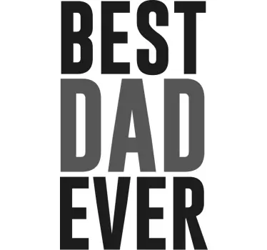 Camiseta frase mejor papá e hijo - TenVinilo