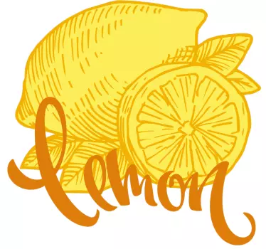 Camiseta original dibujo con limones - TenVinilo