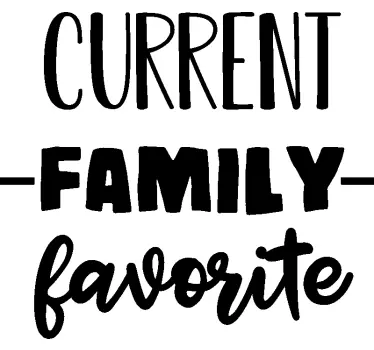 Camiseta bebé miembro favorito de la familia - TenVinilo