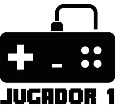 Camisetas para padres e hijos Jugador uno y jugador dos - TenVinilo