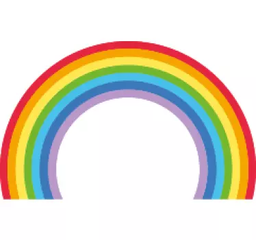 Body bebé Icono de arco iris con estilo colorido - TenVinilo