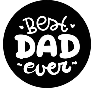 Camisetas para padres e hijos El mejor papá en la burbuja - TenVinilo