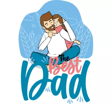 Camisetas padre e hijo celebración del mejor papá - TenVinilo