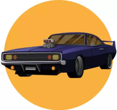 Camisetas padre e hijo coche clásico muscle - TenVinilo