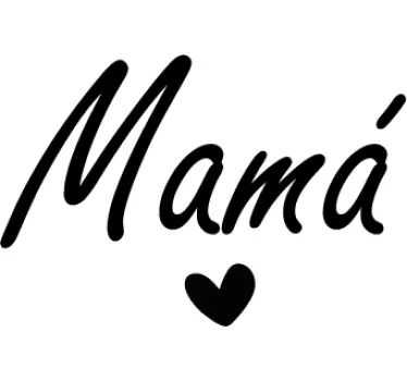 Camiseta mama e hija Mama y mini - TenVinilo
