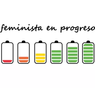 Body bebé Feminista en progreso - TenVinilo