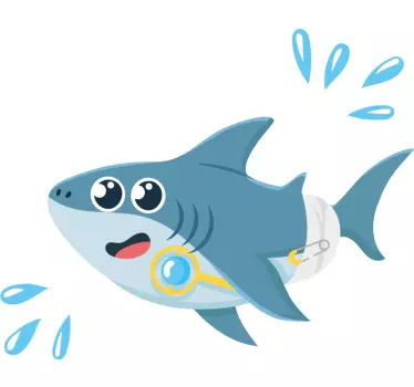 Camisetas para padres e hijos Tiburones padre e hijo - TenVinilo