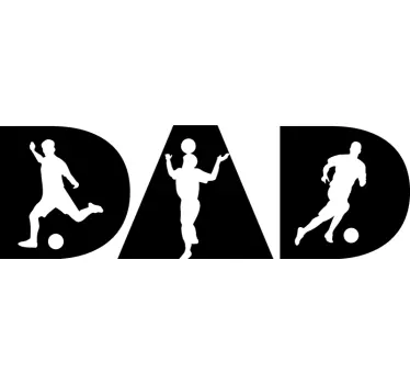 Camiseta para padres e hijos Papa e hijo futbolistas - TenVinilo