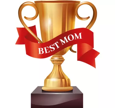 Camiseta para madres La mejor mamá - TenVinilo