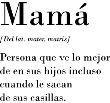 Camiseta Día de la Madre Definición de mamá - TenVinilo