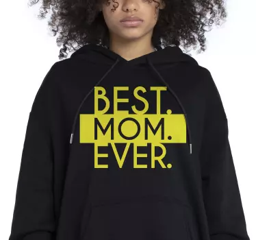 Camiseta para madres Best Mom Ever - TenVinilo