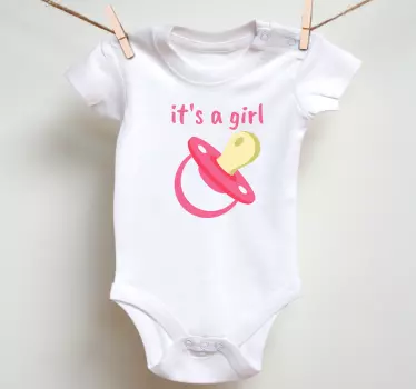 Camiseta bebé anuncio de dulce bebé - TenVinilo
