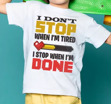 Camiseta bebé crece con amor y sueños grandes - TenVinilo