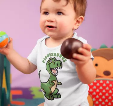 Body bebé Dinosaurios Pequesaurus - TenVinilo