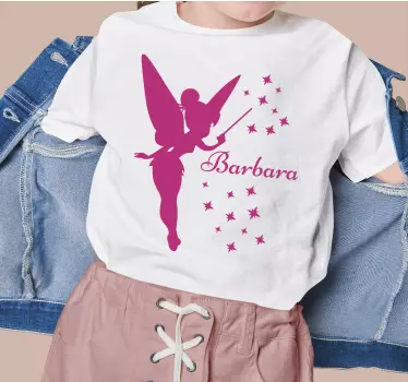 Camiseta bebé magia de hadas brillante - TenVinilo
