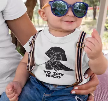 Camiseta niños Star Wars Yo Soy con Nombre - TenVinilo