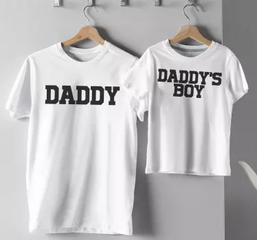 Camisetas padre e hijo camisetas papá e hijo - TenVinilo