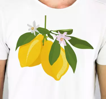 Remera delicia de flor de limón - TenVinilo