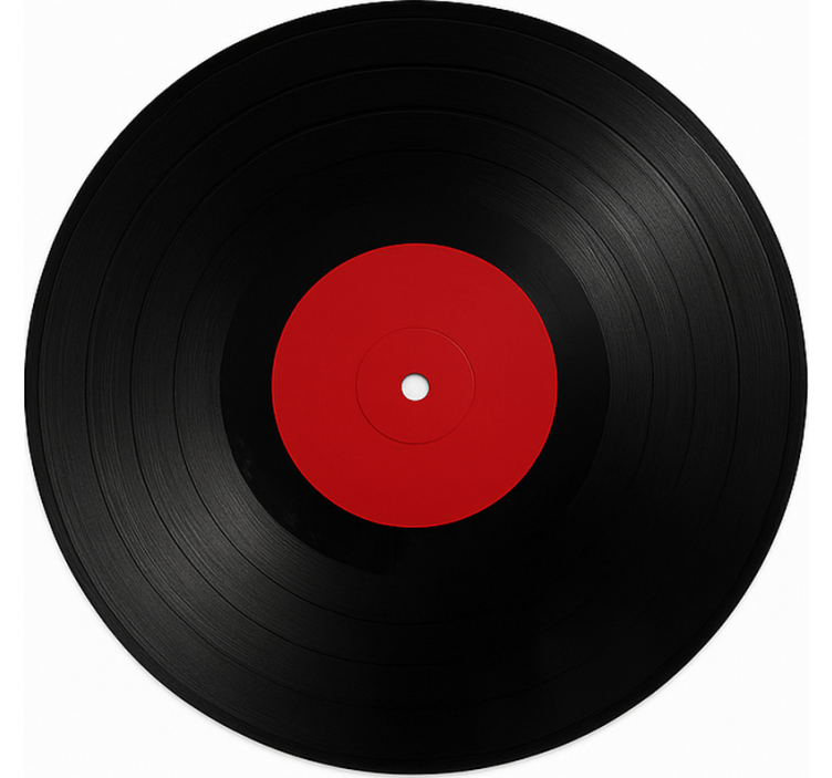 Alfombra vinilo comedor disco de vinilo monumental - TenVinilo