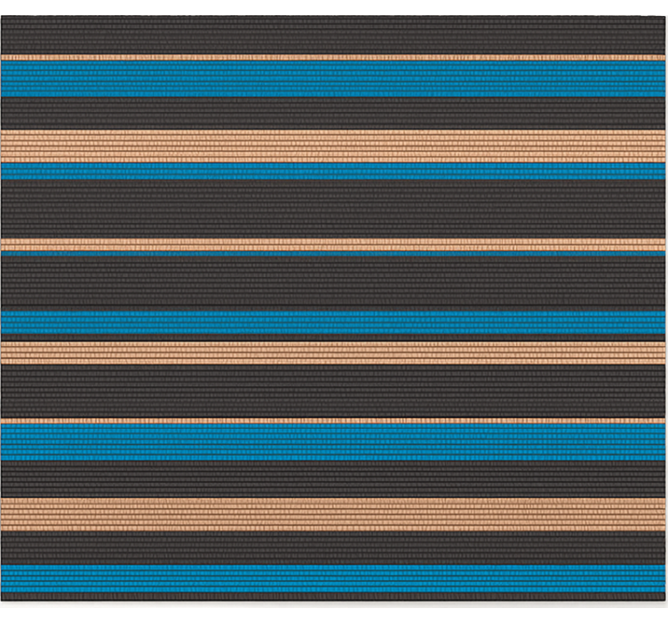 Alfombra vinílica cocina efecto tejido en tono oscuro - TenVinilo