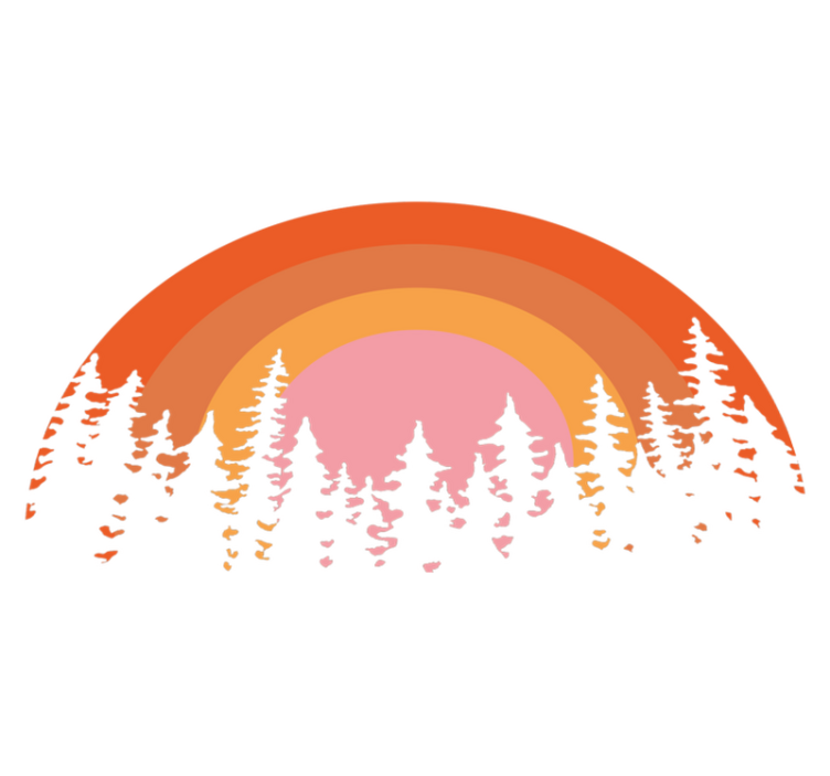 Alfombra vinílica naturaleza sol vintage - TenVinilo