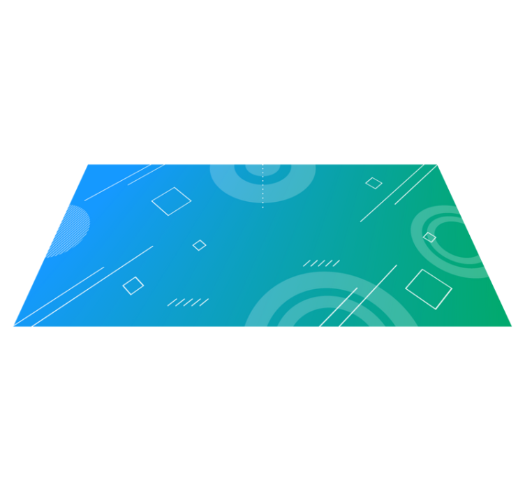 Alfombra vinílica geométrica gradiente geométrico abstracto - TenVinilo