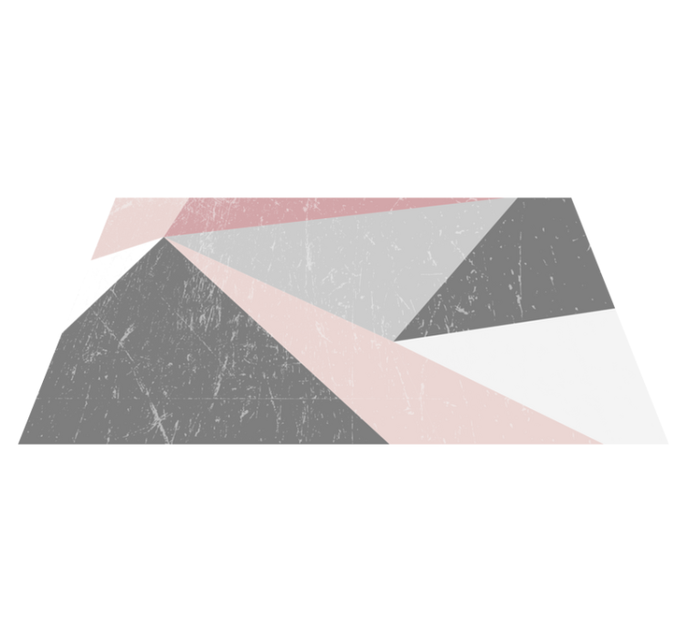 Alfombra de vinilo geométrica Triangular geométrico - TenVinilo