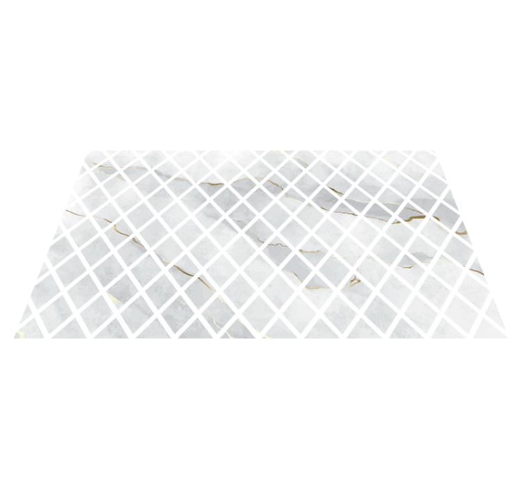 Alfombra hidráulica vinílica patrón diamantes - TenVinilo