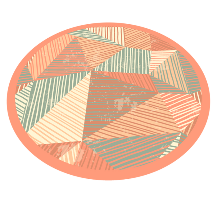 Alfombras vinílicas modernas formas geométricas - TenVinilo