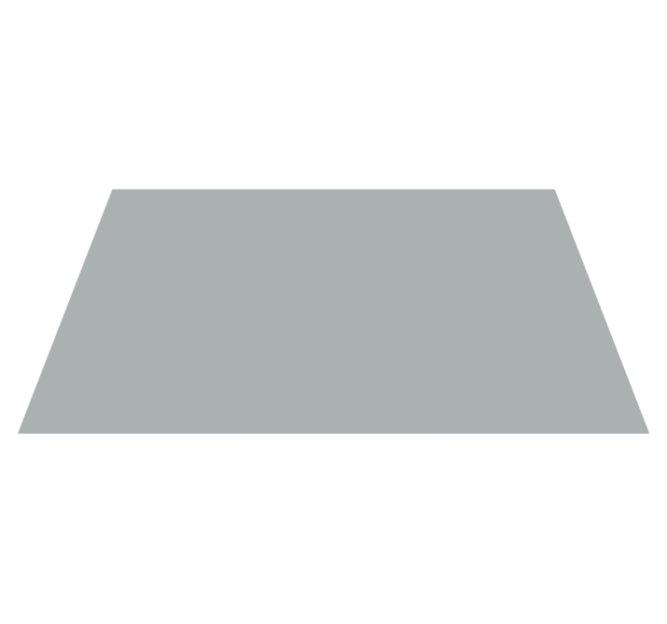 Alfombra vinílica gris rectangular - TenVinilo