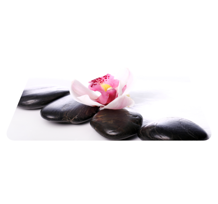 Alfombra vinílica naturaleza elegante serenidad floral - TenVinilo