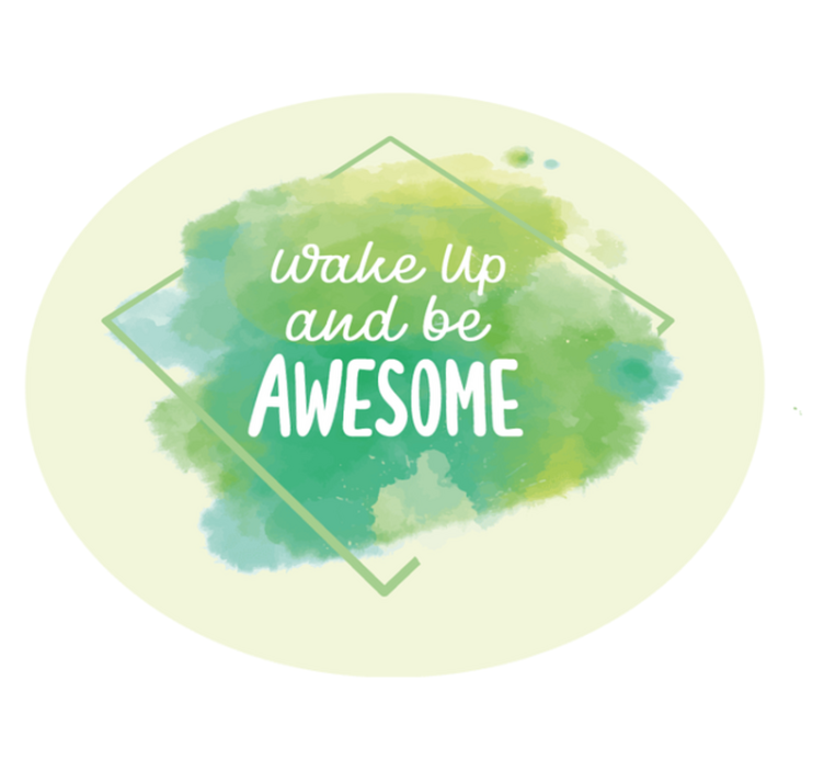 Alfombra vinílica frase desatar lo extraordinario - TenVinilo