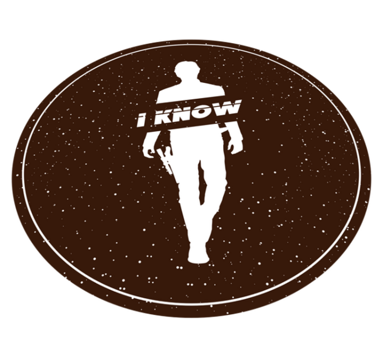 Alfombra vinílica minimalista silueta minimalista - TenVinilo