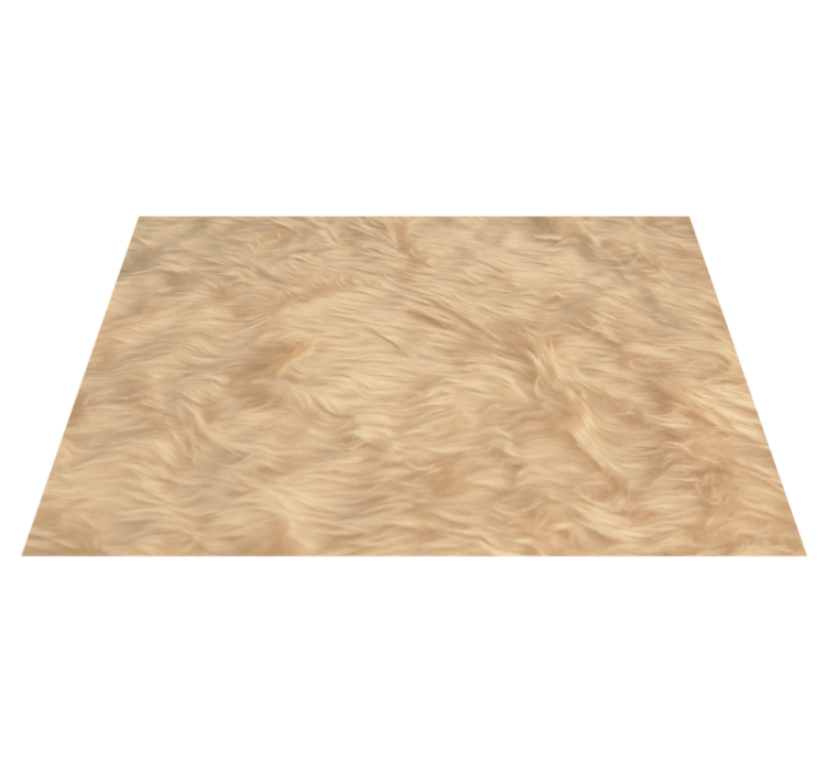 Alfombra vinilo comedor diseño efecto lana - TenVinilo