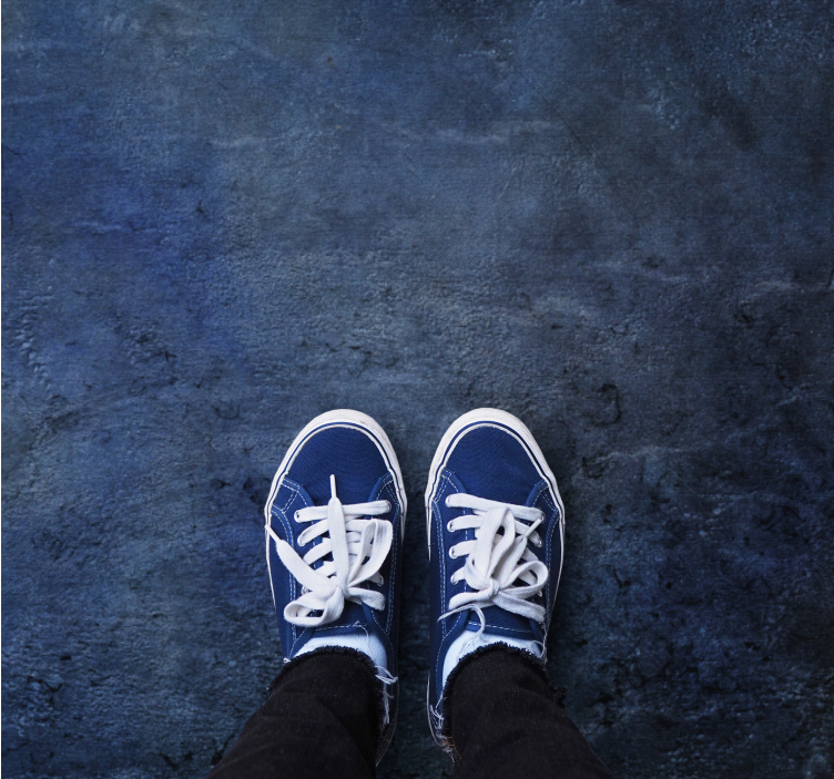 Alfombra vinílica imitación superficie texturizada abstracta - TenVinilo