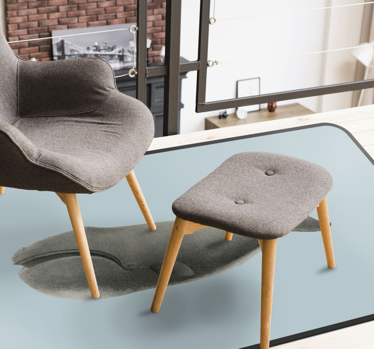 Aflombra vinílica animales diseño de silueta de ballena - TenVinilo