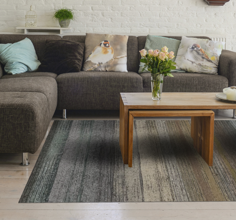 Alfombra vinílica imitación gradiente texturizado - TenVinilo