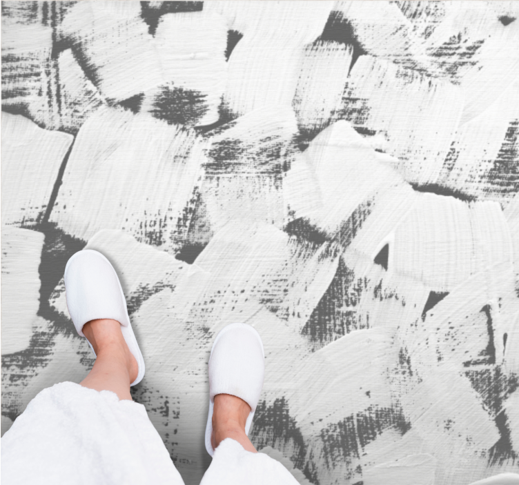 Alfombra vinílica imitación textura cepillada abstracta - TenVinilo