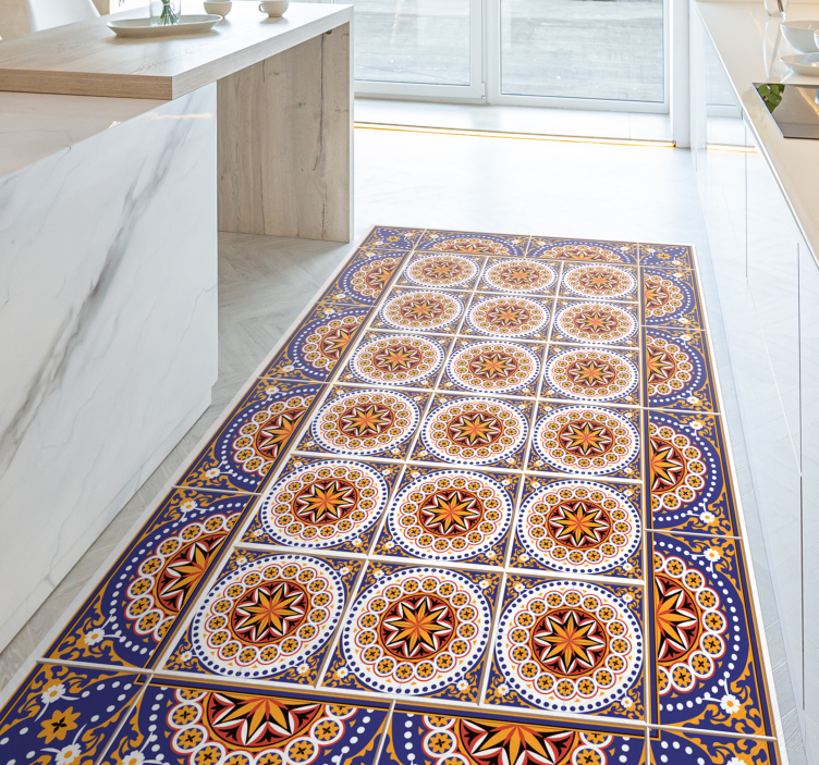 Alfombras de vinilo de azulejos de cocina - TenVinilo
