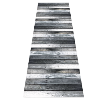 Alfombra vinílica cocina textura de madera - TenVinilo