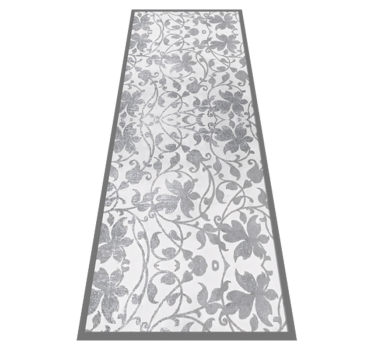 Alfombra vinílica cocina damasco de cemento - TenVinilo