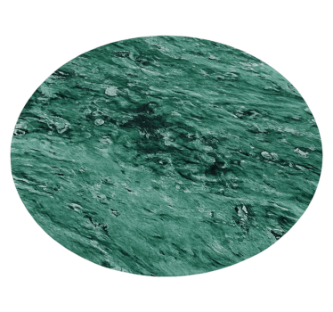 Alfombra vinílica verde elegante efecto mármol - TenVinilo