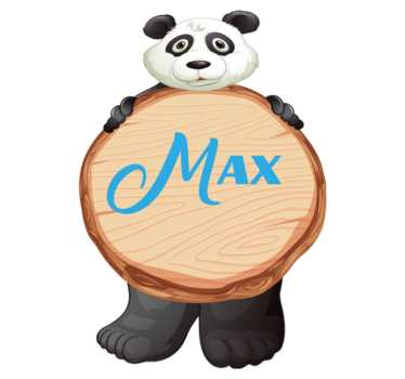 Aflombra vinílica animales panda personalizado - TenVinilo